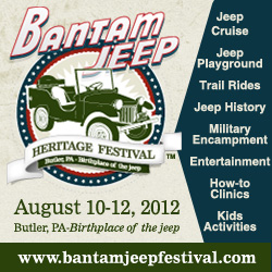 Don't forget this years Bamtam Jeep Festival!
